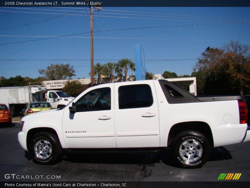 Summit White / Ebony 2008 Chevrolet Avalanche LT