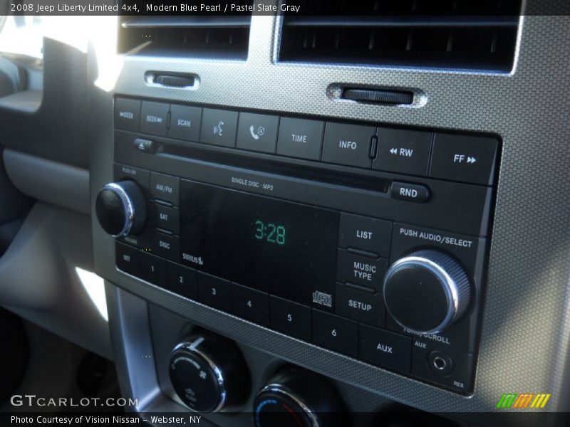 Modern Blue Pearl / Pastel Slate Gray 2008 Jeep Liberty Limited 4x4