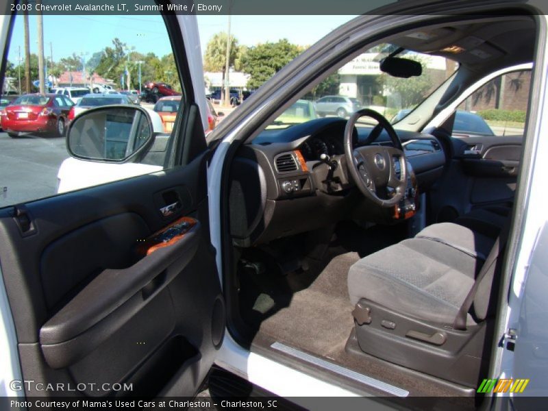 Summit White / Ebony 2008 Chevrolet Avalanche LT