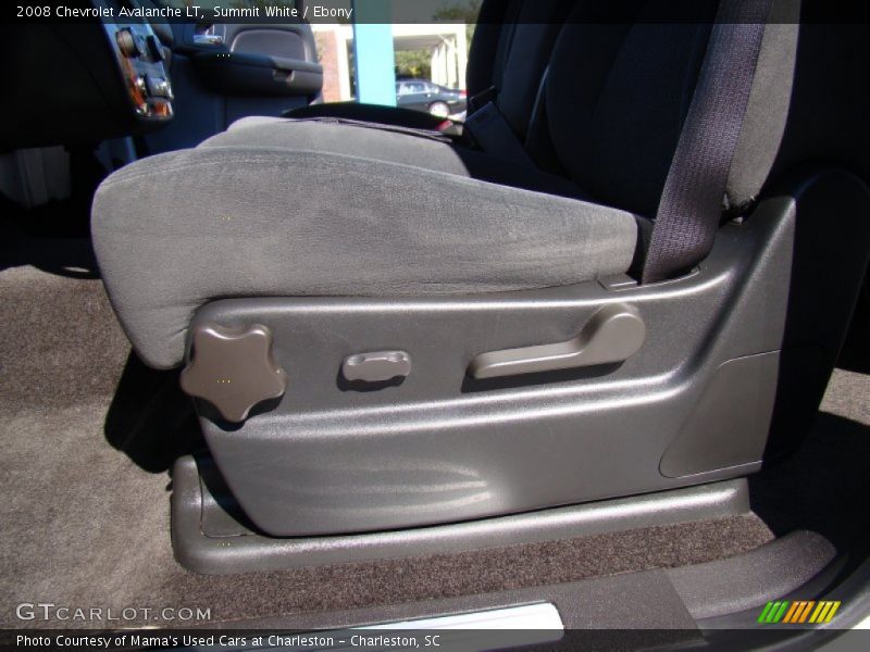 Summit White / Ebony 2008 Chevrolet Avalanche LT