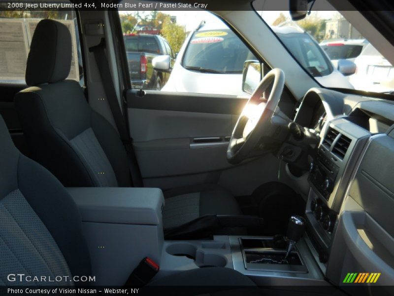 Modern Blue Pearl / Pastel Slate Gray 2008 Jeep Liberty Limited 4x4