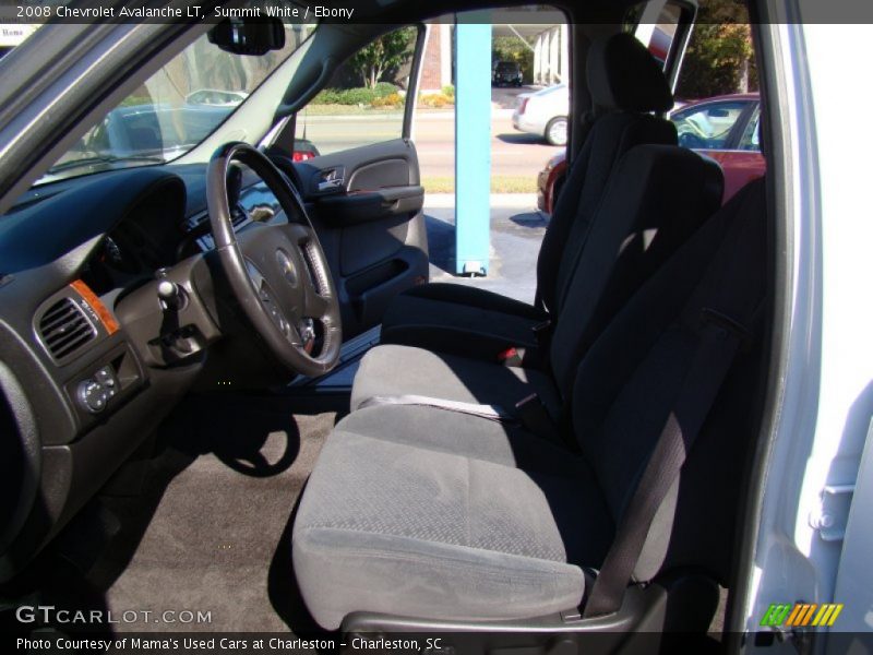 Summit White / Ebony 2008 Chevrolet Avalanche LT