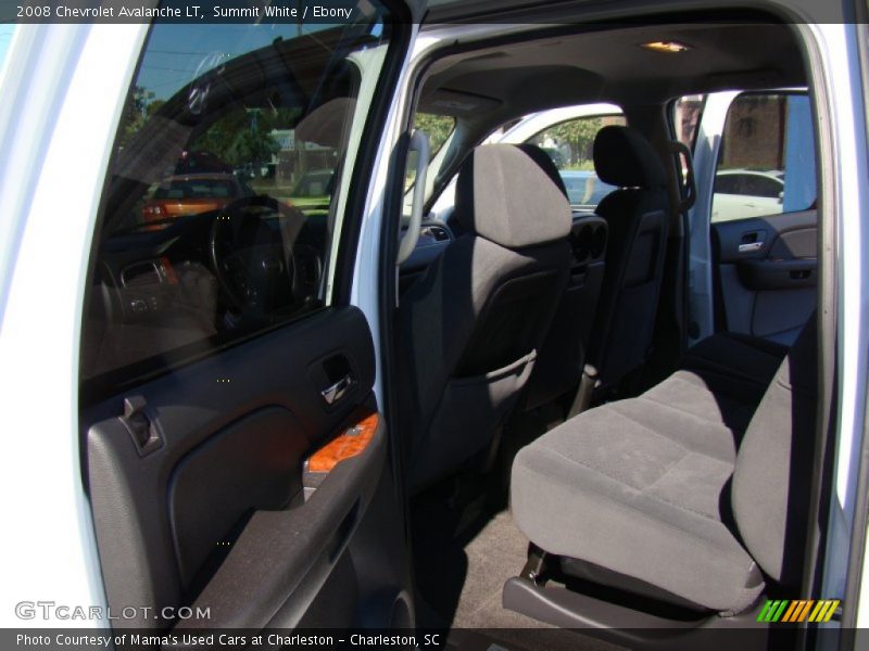 Summit White / Ebony 2008 Chevrolet Avalanche LT
