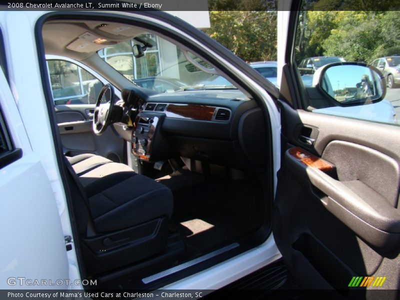 Summit White / Ebony 2008 Chevrolet Avalanche LT