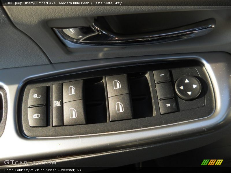 Modern Blue Pearl / Pastel Slate Gray 2008 Jeep Liberty Limited 4x4