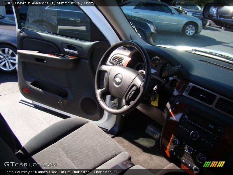 Summit White / Ebony 2008 Chevrolet Avalanche LT