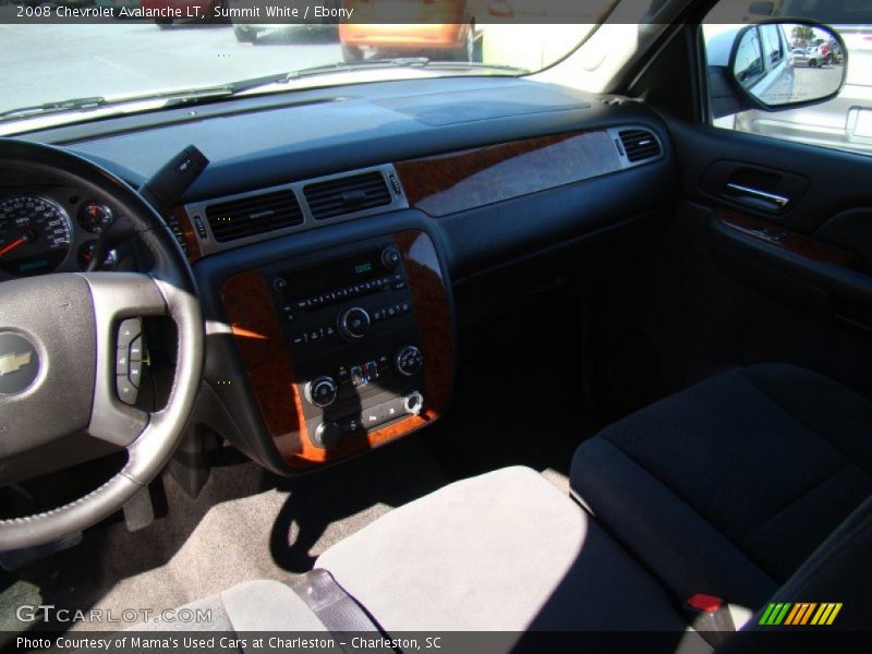 Summit White / Ebony 2008 Chevrolet Avalanche LT
