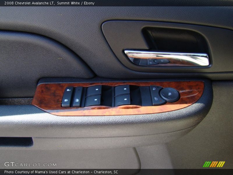 Summit White / Ebony 2008 Chevrolet Avalanche LT