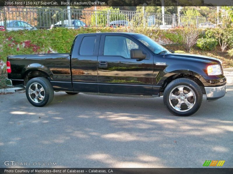 Black / Medium/Dark Flint 2006 Ford F150 XLT SuperCab