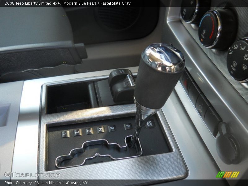 Modern Blue Pearl / Pastel Slate Gray 2008 Jeep Liberty Limited 4x4