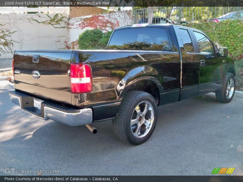 Black / Medium/Dark Flint 2006 Ford F150 XLT SuperCab