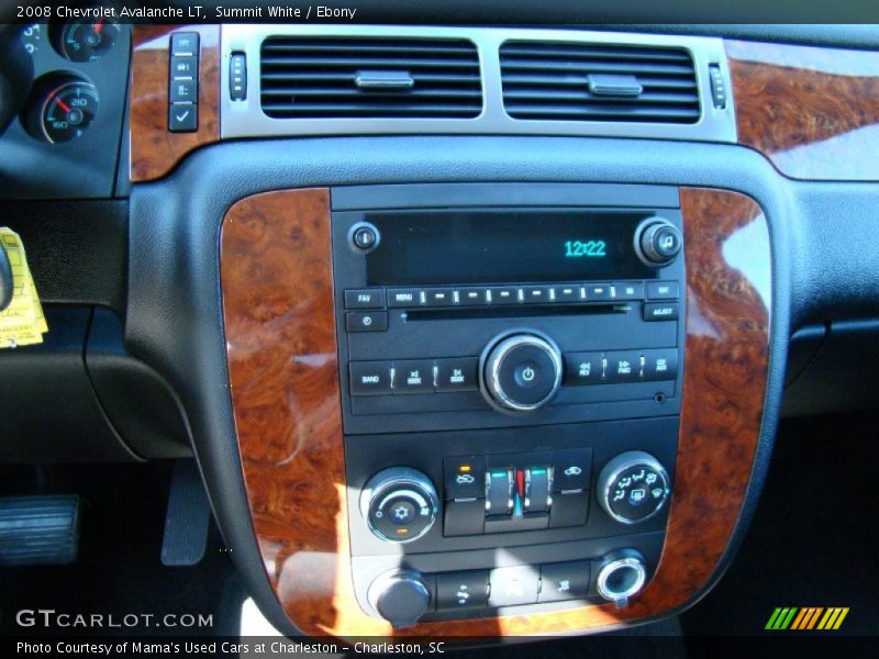 Summit White / Ebony 2008 Chevrolet Avalanche LT