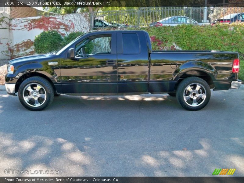 Black / Medium/Dark Flint 2006 Ford F150 XLT SuperCab