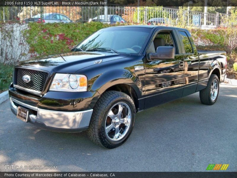 Black / Medium/Dark Flint 2006 Ford F150 XLT SuperCab