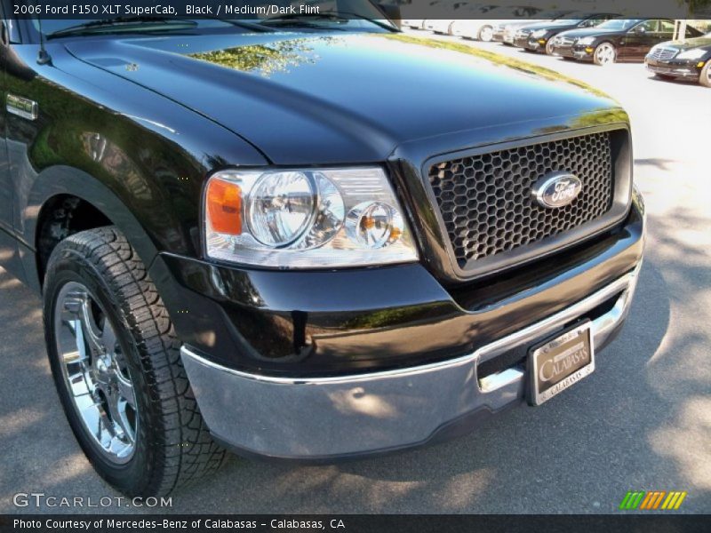 Black / Medium/Dark Flint 2006 Ford F150 XLT SuperCab