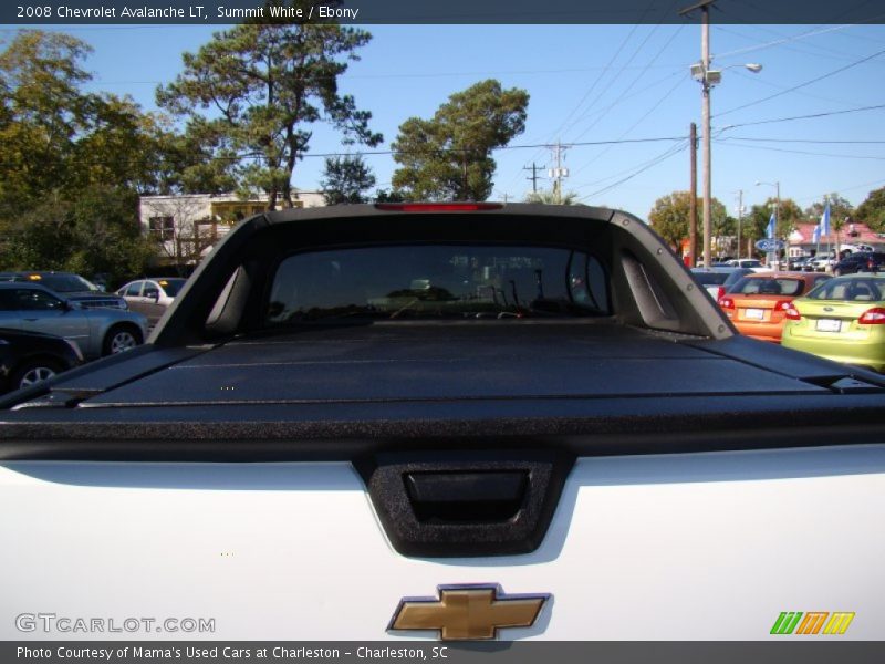Summit White / Ebony 2008 Chevrolet Avalanche LT
