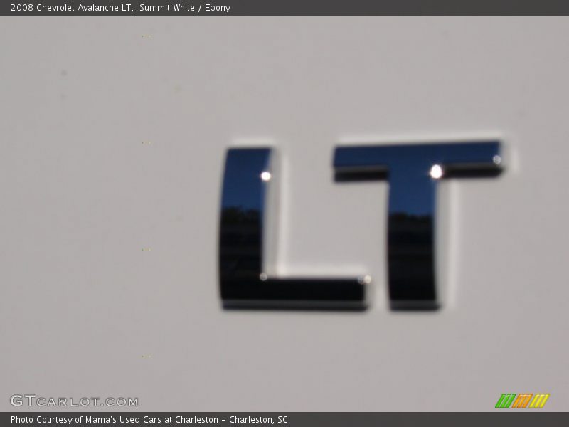 Summit White / Ebony 2008 Chevrolet Avalanche LT