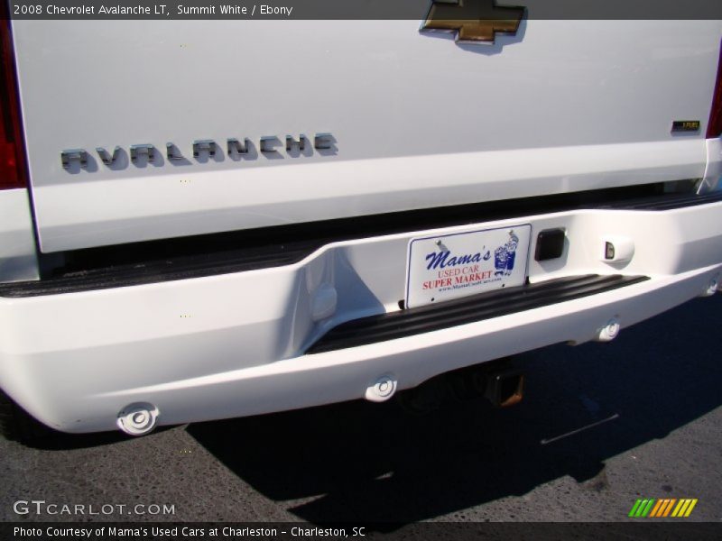 Summit White / Ebony 2008 Chevrolet Avalanche LT