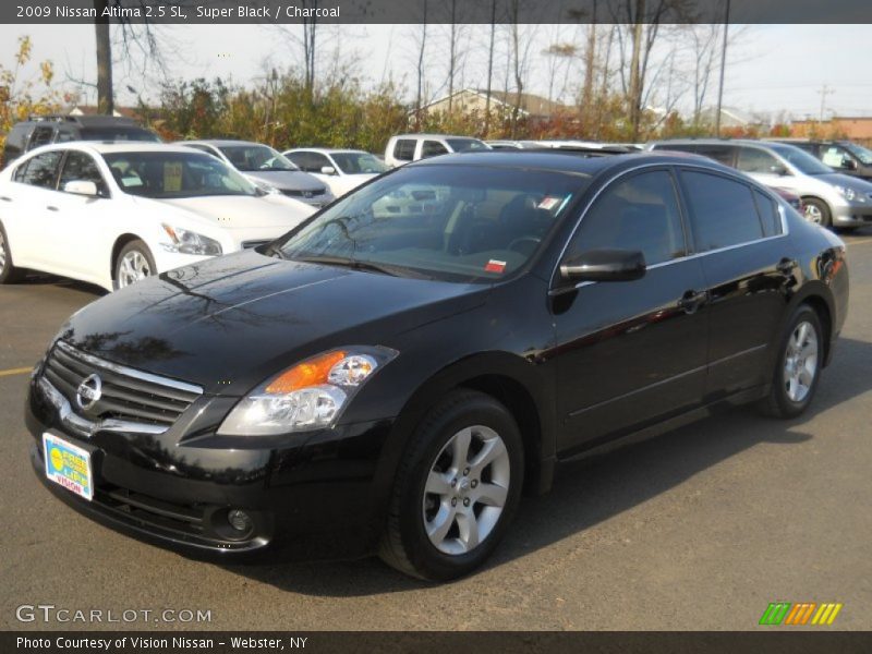 Super Black / Charcoal 2009 Nissan Altima 2.5 SL
