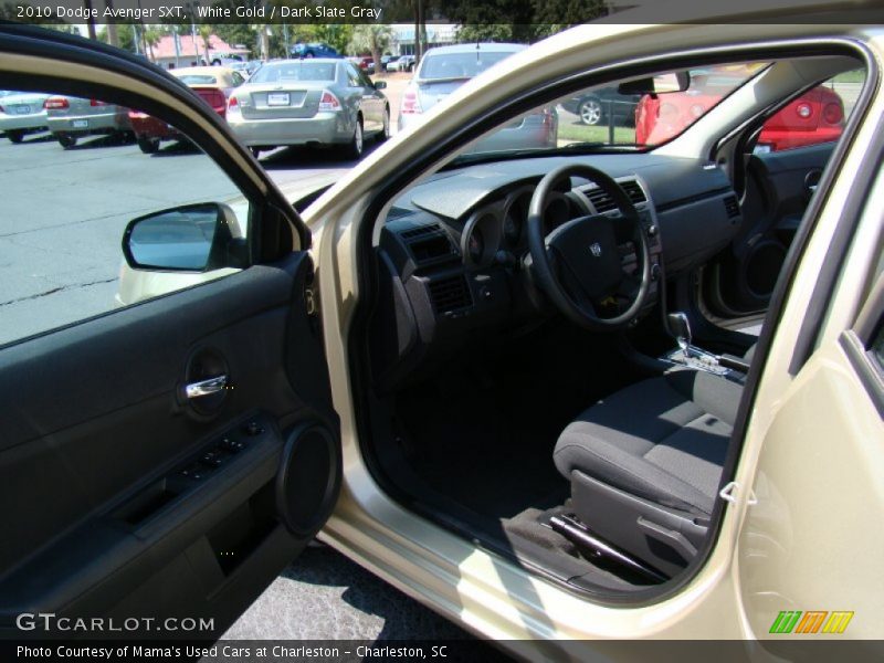 White Gold / Dark Slate Gray 2010 Dodge Avenger SXT