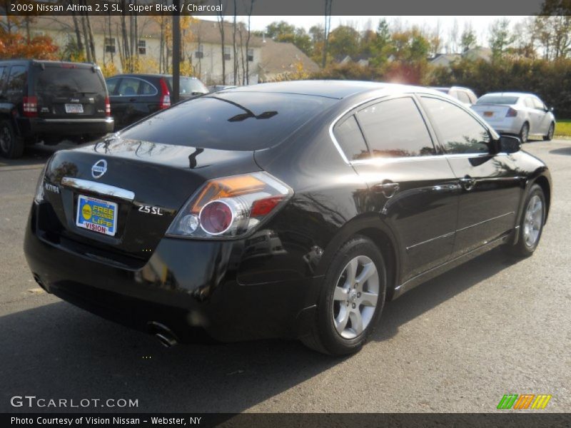 Super Black / Charcoal 2009 Nissan Altima 2.5 SL