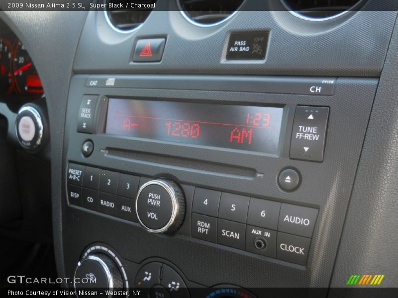 Super Black / Charcoal 2009 Nissan Altima 2.5 SL