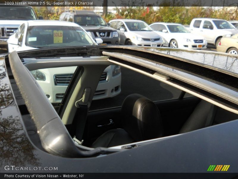 Super Black / Charcoal 2009 Nissan Altima 2.5 SL