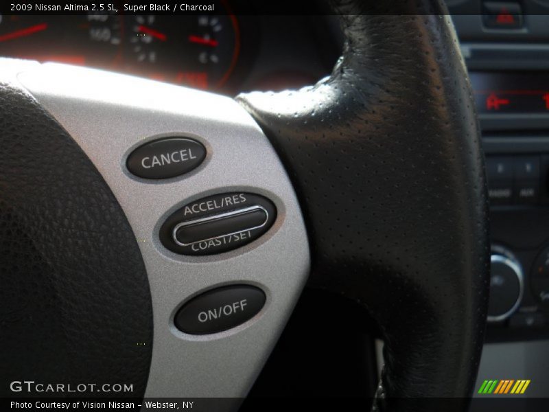 Super Black / Charcoal 2009 Nissan Altima 2.5 SL