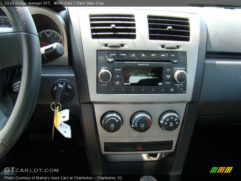 White Gold / Dark Slate Gray 2010 Dodge Avenger SXT