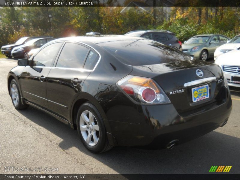 Super Black / Charcoal 2009 Nissan Altima 2.5 SL