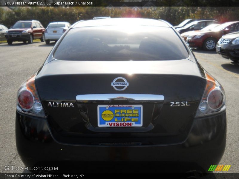 Super Black / Charcoal 2009 Nissan Altima 2.5 SL