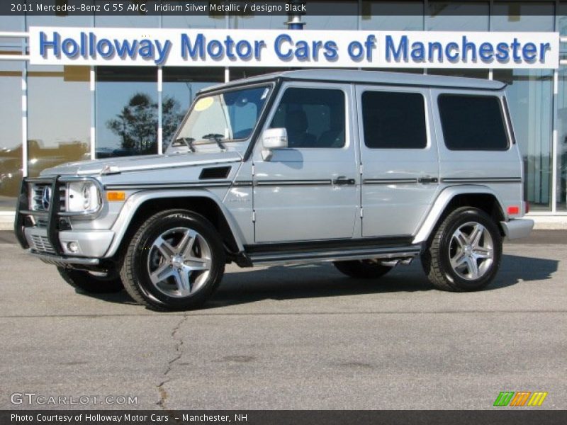 Iridium Silver Metallic / designo Black 2011 Mercedes-Benz G 55 AMG