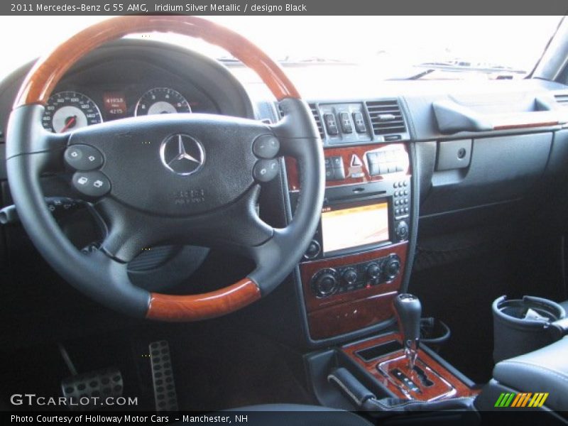 Iridium Silver Metallic / designo Black 2011 Mercedes-Benz G 55 AMG