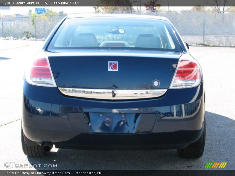 Deep Blue / Tan 2008 Saturn Aura XE 3.5