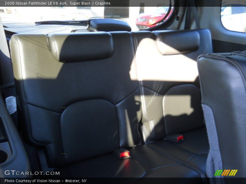 Super Black / Graphite 2008 Nissan Pathfinder LE V8 4x4
