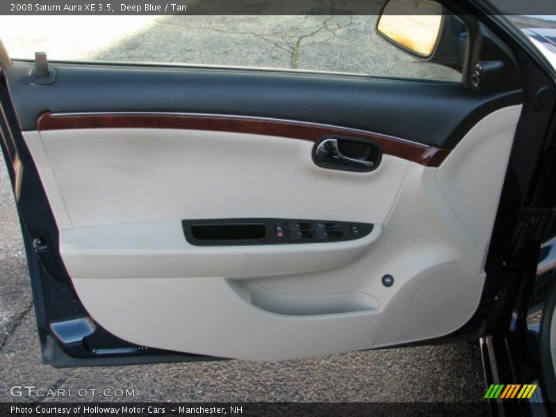 Deep Blue / Tan 2008 Saturn Aura XE 3.5