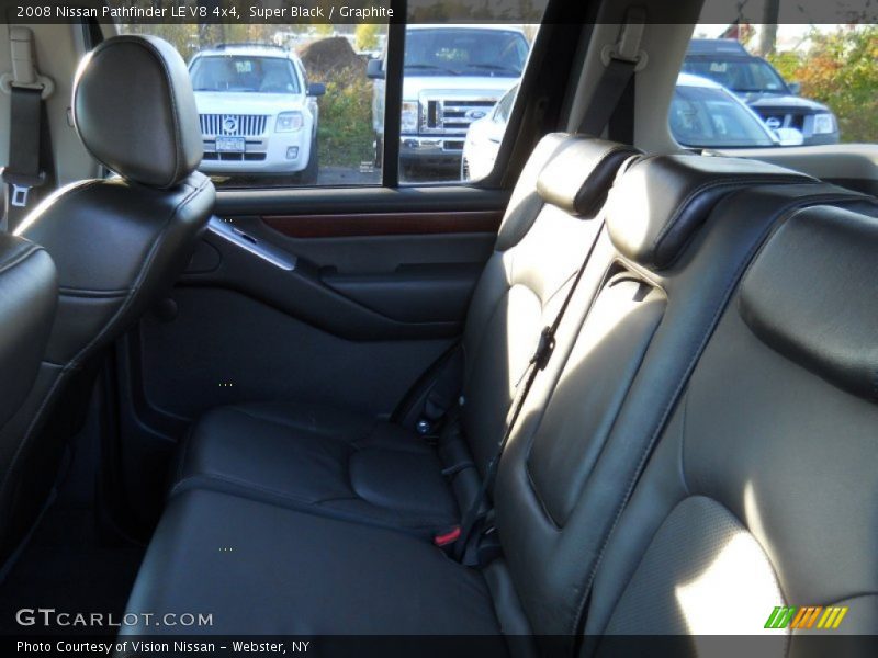 Super Black / Graphite 2008 Nissan Pathfinder LE V8 4x4