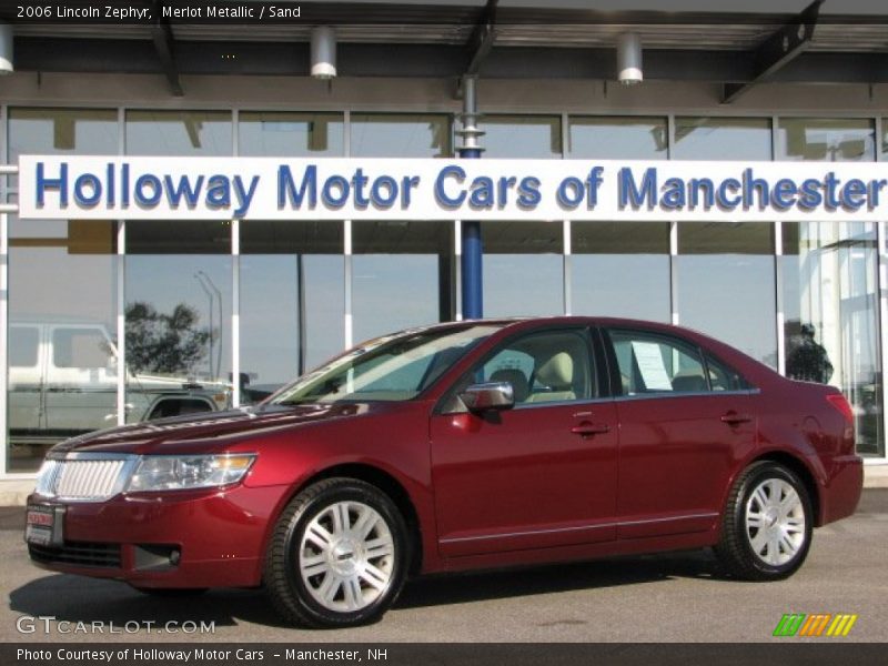 Merlot Metallic / Sand 2006 Lincoln Zephyr