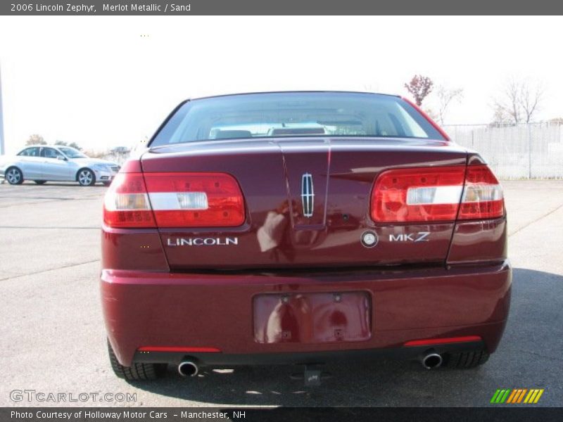 Merlot Metallic / Sand 2006 Lincoln Zephyr