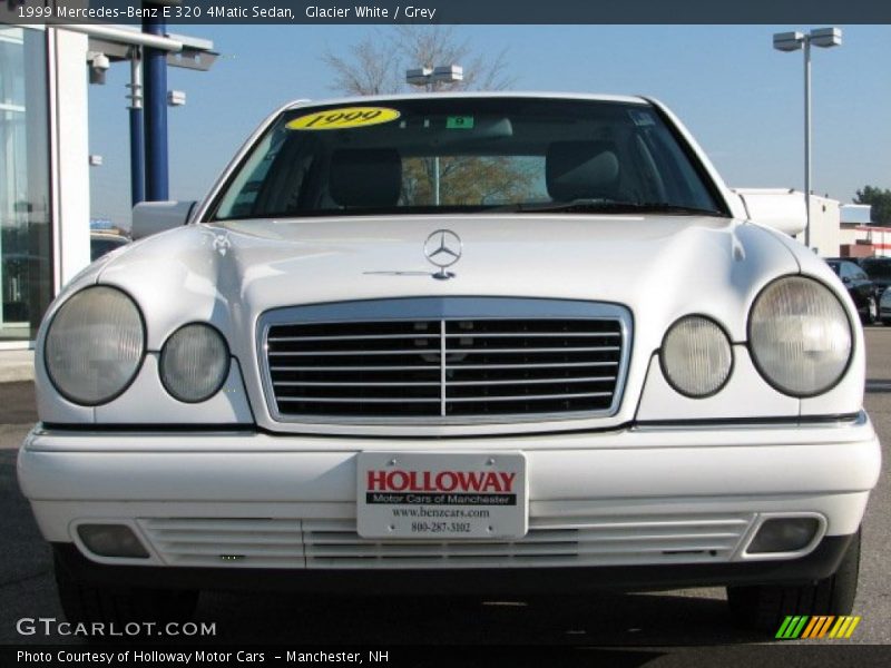 Glacier White / Grey 1999 Mercedes-Benz E 320 4Matic Sedan