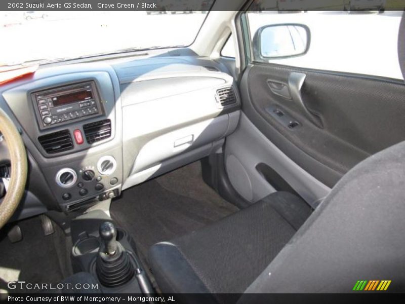 Grove Green / Black 2002 Suzuki Aerio GS Sedan