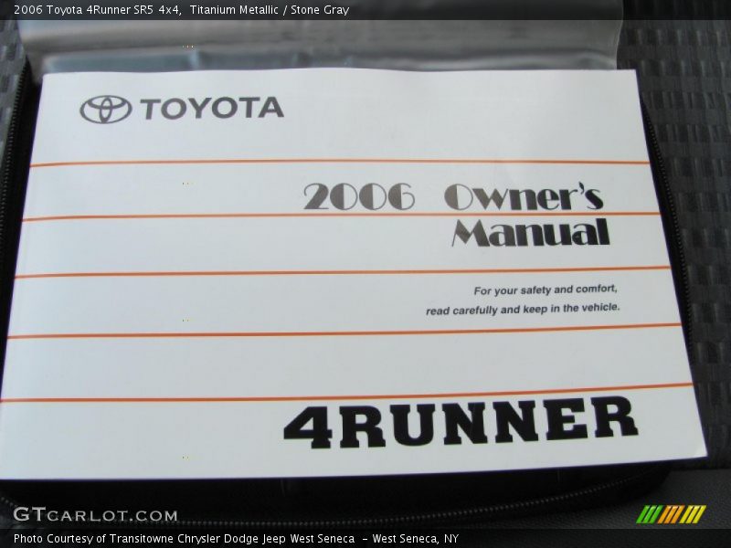 Titanium Metallic / Stone Gray 2006 Toyota 4Runner SR5 4x4