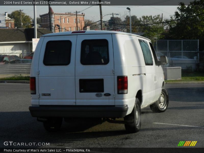 Oxford White / Medium Flint 2004 Ford E Series Van E150 Commercial