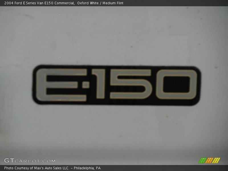  2004 E Series Van E150 Commercial Logo