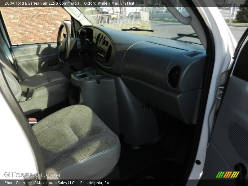 Oxford White / Medium Flint 2004 Ford E Series Van E150 Commercial