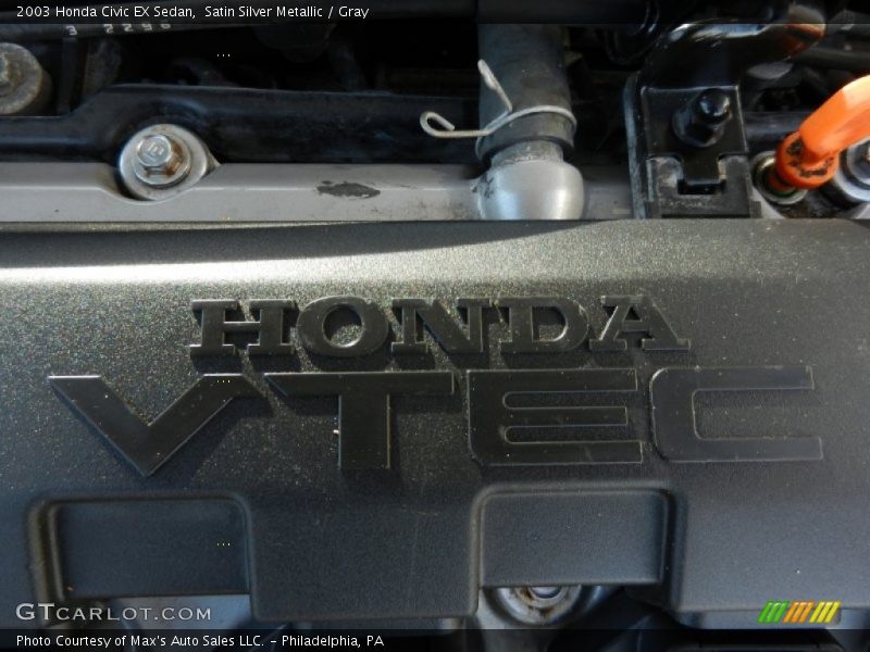  2003 Civic EX Sedan Engine - 1.7 Liter SOHC 16V VTEC 4 Cylinder