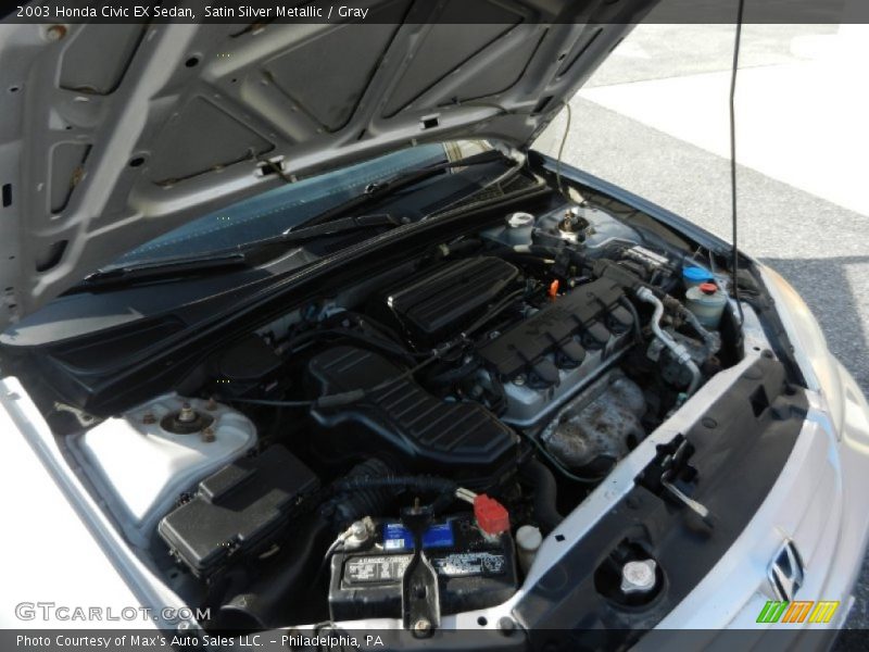  2003 Civic EX Sedan Engine - 1.7 Liter SOHC 16V VTEC 4 Cylinder