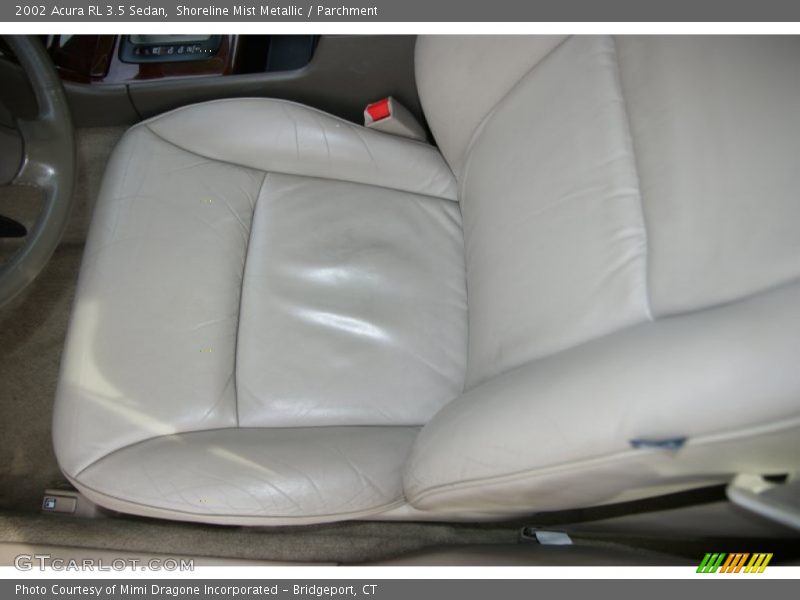 Shoreline Mist Metallic / Parchment 2002 Acura RL 3.5 Sedan