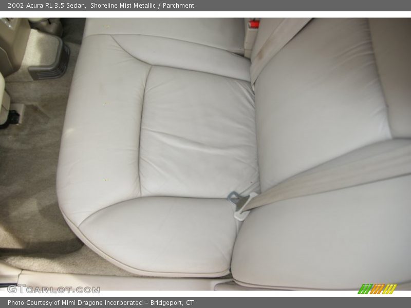 Shoreline Mist Metallic / Parchment 2002 Acura RL 3.5 Sedan
