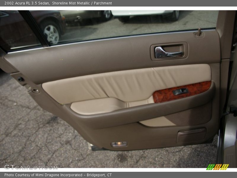 Shoreline Mist Metallic / Parchment 2002 Acura RL 3.5 Sedan